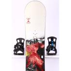 156 snowboard BURTON PROGRESSION 56 WIDE, White/red, woodcor, Sport en Fitness, Snowboarden, Verzenden, Gebruikt