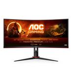 AOC CU34G2X/BK 34 WQHD Curved 144Hz,1ms, Computers en Software, Monitoren, Verzenden, Zo goed als nieuw