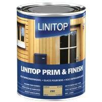 Linitop Prim & Finish - Kleurloos - 1 liter (Linitop Beits), Doe-het-zelf en Verbouw, Verf, Beits en Lak, Beits, Overige kleuren