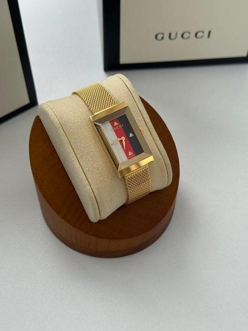 Gucci - Frame - YA147410 - Dames - 2020+, Sieraden, Tassen en Uiterlijk, Horloges | Heren