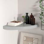 vidaXL Hoekschap zwevend 35x35x3,8 cm MDF grijs, Verzenden, Nieuw
