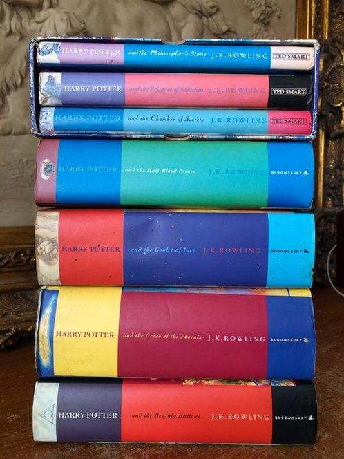 J.K. Rowling - Harry Potter 7 volumes complete set,, Antiek en Kunst, Antiek | Boeken en Bijbels