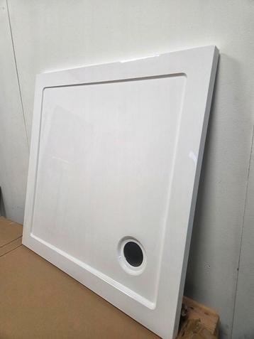 Luxe douchebak SMC vierkant 90 x 90 x 4 cm wit (schade) beschikbaar voor biedingen