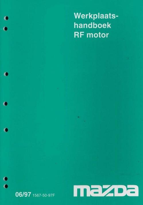 1997 Mazda 626 motor RF werkplaatshandboek Nederlands, Auto diversen, Handleidingen en Instructieboekjes, Verzenden