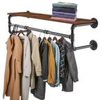 Industriële Muur Kledingrek met Plank, Kleding | Dames, Kledingrekken, Verzenden, Nieuw