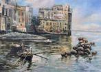 Radames Scoppa (1877-1957) - Napoli - Palazzo Donn‘Anna, Antiek en Kunst