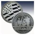 Verenigde Staten. Silver bar Home of the Free , 1 Oz (.999)