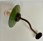 Lantaarn - Porselein, Glas, Staal - Franse zwanenhals lamp, Antiek en Kunst