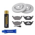 Voordeelset Remschijven + Remblokken VW VOLKSWAGEN GOLF 1.9, Verzenden, Nieuw