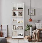 Vloerstaande Boekenkast met 5 Planken – Wit, Huis en Inrichting, Verzenden, Nieuw