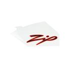 Sticker Piaggio woord [zip] euro-4 sport rood rechts Piaggio, Nieuw, Overige merken, Ophalen of Verzenden