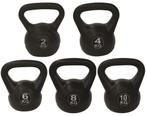 RS Sports Aerobic Kettlebell PE set l 5 kettlebells, Verzenden, Nieuw, Kettlebell