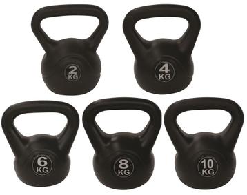 RS Sports Aerobic Kettlebell PE set l 5 kettlebells beschikbaar voor biedingen