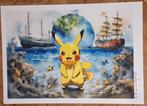 Emma Wildfang - Pikachu Surreal Harmonies- watercolor, Nieuw