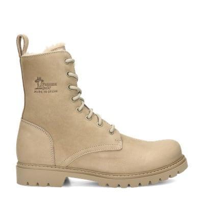 Panama Jack Frisia B8 veterboots voor dames in het Ecru, Kleding | Dames, Schoenen, Lage of Enkellaarzen, Overige kleuren, Nieuw