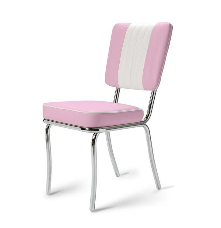 Retro Diner Stoel CO-24 Lilac (Set van 4), Huis en Inrichting, Stoelen, Ophalen