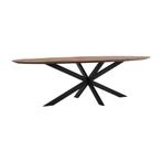 *WOONWINKEL* Ovale Eettafel Met Schuine Rand 280 Cm, Huis en Inrichting, Verzenden, Nieuw