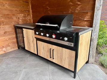 Maatwerk buitenkeukens staal eiken green egg the bastard etc beschikbaar voor biedingen