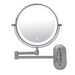 Make-up spiegel wand 10x vergrotend met dimbare LED, Verzenden, Nieuw