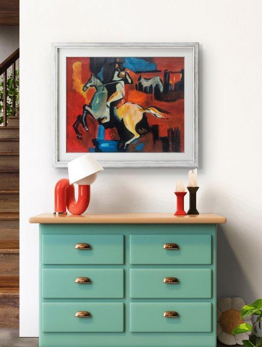 École expressionniste française (d’après Georges Rouault) -, Antiek en Kunst, Kunst | Schilderijen | Klassiek