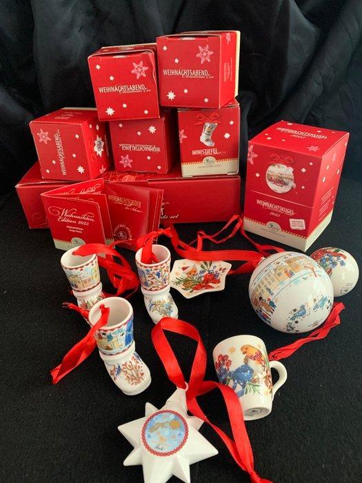 Kerstversieringen Hutschenreuther (8) - Porselein -, Diversen, Kerst