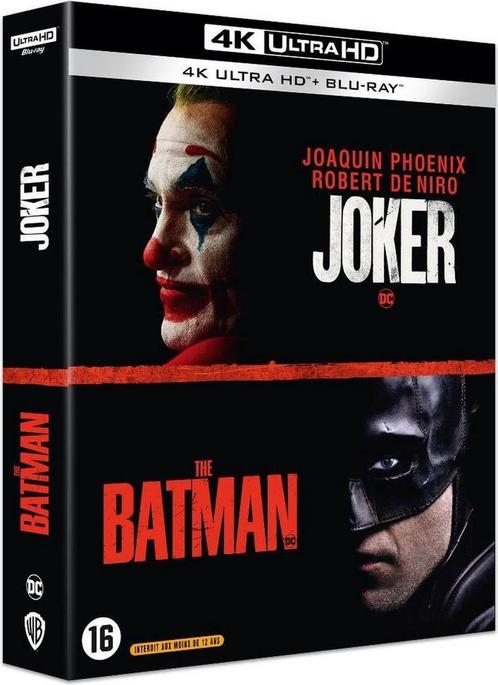 Joker + The Batman (4K Ultra HD Blu-ray), Cd's en Dvd's, Blu-ray, Verzenden