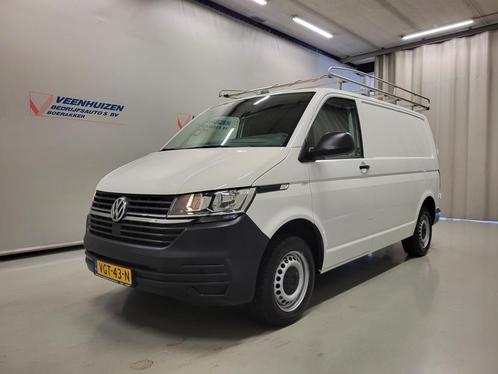Volkswagen Transporter 2.0TDI Trekhaak Imperiaal Euro 6!, Auto's, Bestelauto's, Onderhoudsboekje, Lease, Handgeschakeld, Wit, Financial lease