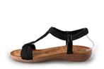 Ella Cruz Sandalen in maat 38 Zwart | 10% extra korting, Verzenden, Zwart, Sandalen of Muiltjes, Zo goed als nieuw