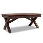 vidaXL Salontafel 110x60x45 cm gemengd gerecycled hout, Huis en Inrichting, 100 tot 150 cm, Verzenden, Nieuw, 50 tot 100 cm