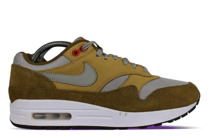 Nike Air Max 1 Curry Pack Olive • 40.5 42.5, Kleding | Heren, Schoenen, Sneakers of Gympen, Ophalen of Verzenden