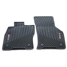 Audi A3 (8Y) rubberen mattenset met RS3 opdruk (voorzijde), Auto diversen, Automatten, Nieuw, Verzenden