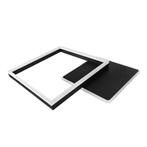 LED Plafondlamp zwart vierkant Aurora Afstandsbediening CCT, Ophalen of Verzenden, Nieuw, Metaal