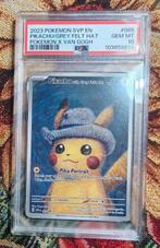 Pokémon - 1 Graded card - Pikachu x Van Gogh Grey Felt Hat, Hobby en Vrije tijd, Verzamelkaartspellen | Pokémon, Nieuw