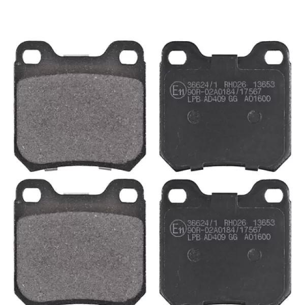 Remblokken set SAAB 900 2.0 -16 Turbo achterzijde, Auto-onderdelen, Overige Auto-onderdelen, Nieuw, Verzenden