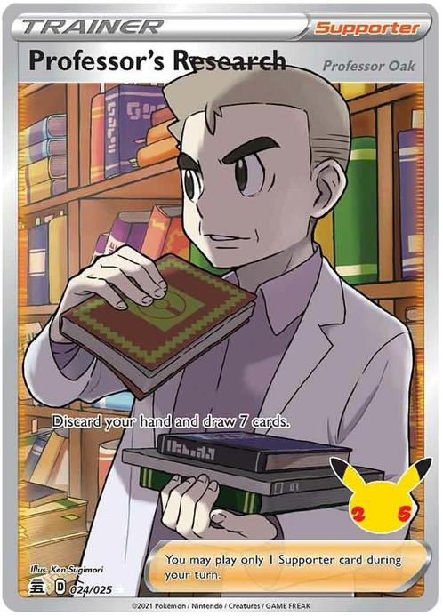 Professors Research Celebrations 024/025, Hobby en Vrije tijd, Verzamelkaartspellen | Pokémon, Losse kaart, Nieuw, Foil, Ophalen of Verzenden