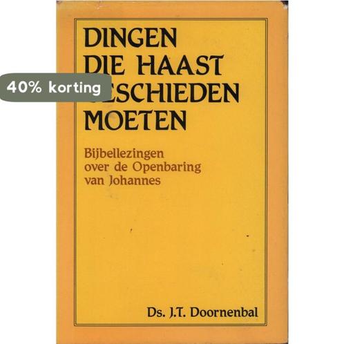 Dingen die haast geschieden moeten 9789033601729 Doornenbal, Boeken, Godsdienst en Theologie, Gelezen, Verzenden