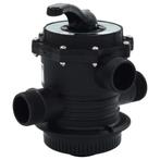 vidaXL Multipoortventiel voor zandfilter 6-weg 1,5 ABS, Doe-het-zelf en Verbouw, Sanitair, Verzenden, Nieuw