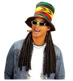 Hoed Rasta Met Dreadlocks, Verzenden, Nieuw