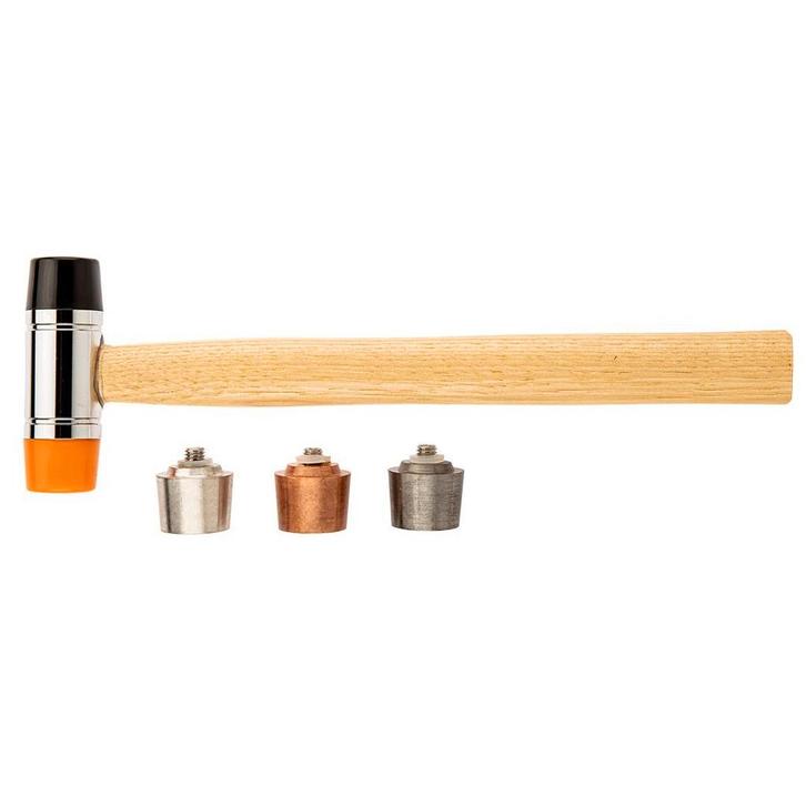 Uitdeukhamer - Ø 28mm - 250 gram - Met verwisselbare kop, Doe-het-zelf en Verbouw, Gereedschap | Handgereedschap, Nieuw, Ophalen of Verzenden