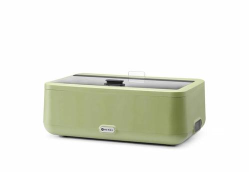 Chafing dish UNIQ | Elektrisch | Groen | Glazen deksel, Zakelijke goederen, Horeca | Keukenapparatuur, Nieuw in verpakking, Verzenden