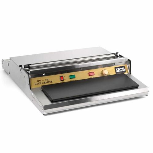 HCB Verwarmde handmatige inpakmachine - 40 cm - 230V - RVS, Zakelijke goederen, Horeca | Keukenapparatuur, Nieuw in verpakking