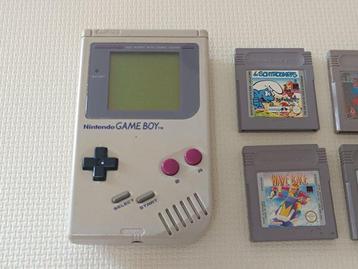 Nintendo - Gameboy Classic - Game boy con giochi - beschikbaar voor biedingen