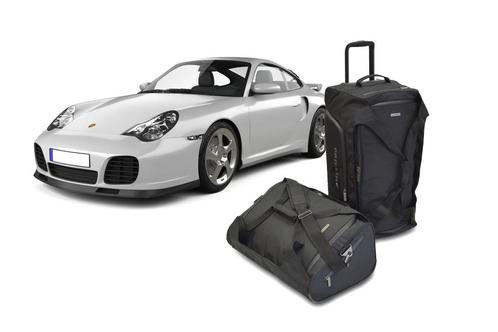 Reistassenset op maat voor Porsche 911 (996) 1997-2006, Sieraden, Tassen en Uiterlijk, Tassen | Reistassen en Weekendtassen, Zwart