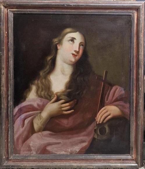 Scuola napoletana (XVII) - Maria Maddalena, Antiek en Kunst, Kunst | Schilderijen | Klassiek