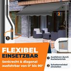 KESSER® Klemluifel - Balkonluifel zonder boren - 350cm - Ver, Huis en Inrichting, Verzenden, Nieuw