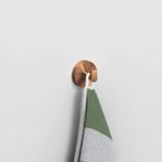 Handdoekhaak Clou Flat Set 2st Brons Geborsteld PVD, Ophalen of Verzenden, Nieuw, Bad