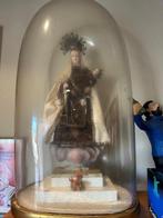 talleres de olot - Figuur - Virgen con Niño bajo urna de