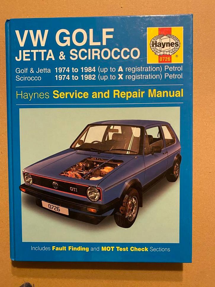 Volkswagen Golf, Jetta and Scirocco 1974-1984 - Benzine, Boeken, Auto's | Boeken, Zo goed als nieuw, Volkswagen, Ophalen of Verzenden