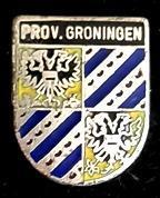 Prov. Groningen speld- emaille, Verzamelen, Speldjes, Pins en Buttons, Ophalen of Verzenden, Nieuw, Stad of Land, Speldje of Pin