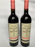 2000 Lacoste & de Pratviel - Madiran - 2 Flessen (0.75, Nieuw